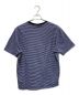 stussy (ステューシー) ボーダーTシャツ ブルー×ホワイト サイズ:M：5000円