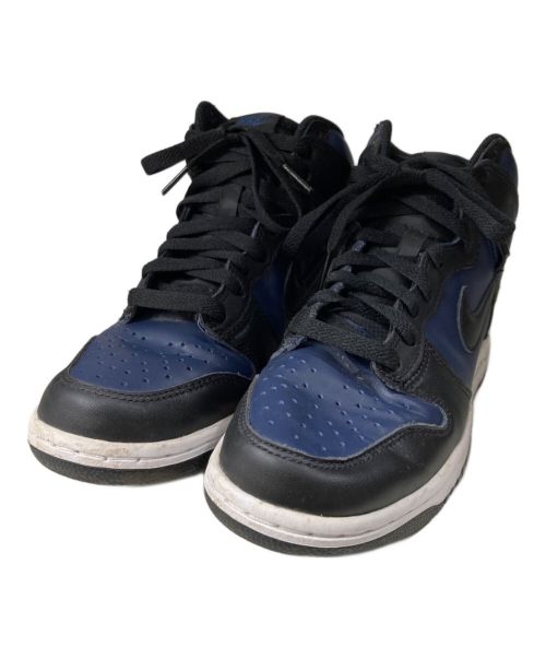 NIKE（ナイキ）NIKE (ナイキ) FRAGMENT DESIGN (フラグメントデザイン) コラボスニーカー ネイビー×ブラック サイズ:23.5cmの古着・服飾アイテム