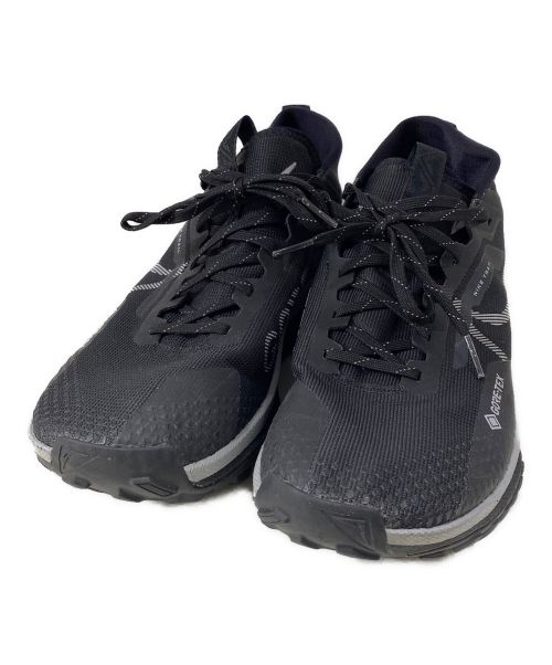 NIKE（ナイキ）NIKE (ナイキ) REACT PAGASUS TRAIL 4 GORE-TEX ローカットスニーカー ブラック サイズ:26.5cmの古着・服飾アイテム