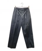 LEエルイー）の古着「TWO TUCK Cotton Pants」｜ブラック