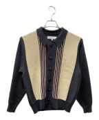 SASQUATCHfabrix.サスクワッチファブリックス）の古着「RETRO CARDIGAN」｜ベージュ×グレー