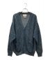 YOKE（ヨーク）の古着「MESHED KNIT CARDIGAN」｜ブラック