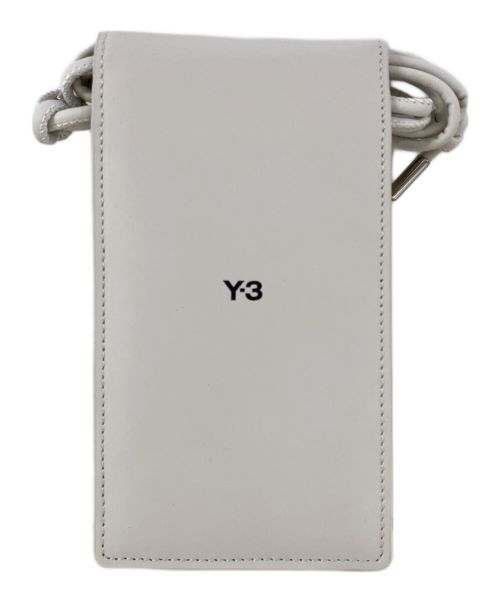 Y-3（ワイスリー）Y-3 (ワイスリー) PHONE CASE ミニショルダーバッグ ホワイトの古着・服飾アイテム