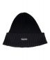 Supreme（シュプリーム）の古着「RIBBED BEANIE ニット帽」｜ブラック