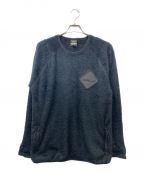 F.C.R.B.エフシーアールビー）の古着「POLARTEC HIGH LOFT CREW NECK TOP」｜ブラック