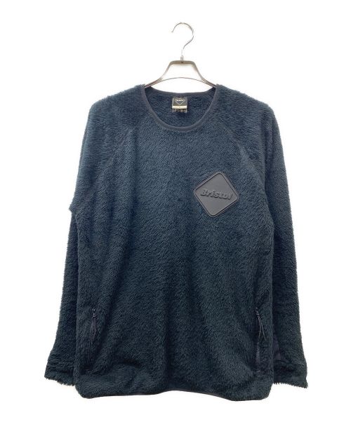 F.C.R.B.（エフシーアールビー）F.C.R.B. (エフシーアールビー) POLARTEC HIGH LOFT CREW NECK TOP ブラック サイズ:Lの古着・服飾アイテム