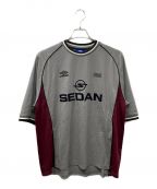 UMBRO×SEDAN ALL-PURPOSEアンブロ×セダンオールパーパス）の古着「S/S Game Shirt」｜グレー