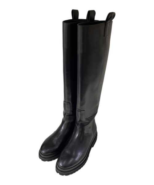 RIM.ARK（リムアーク）RIM.ARK (リムアーク) Long knee length boots ブラック サイズ:24cmの古着・服飾アイテム