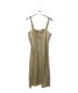 YOLI（ヨリ）の古着「silk strap onepiece シルクキャミソールワンピース」｜ベージュ