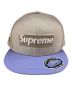 Supreme (シュプリーム) 23AW Championships Box Logo キャップ ベージュ×ブルー サイズ:7 3/4：10000円