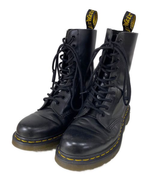 Dr.Martens（ドクターマーチン）Dr.Martens (ドクターマーチン) 10ホールブーツ ブラック サイズ:25cmの古着・服飾アイテム