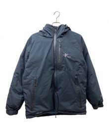 FOX FIRE×NANGA（フォックスファイヤー×ナンガ）の古着「コラボGORE-TEX WS フィッシングダウンジャケット」｜ブラック