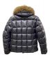 MONCLER (モンクレール) HUBERT ヒューベル ファー付ダウンジャケット ブラック サイズ:1：50000円