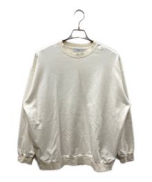 Graphpaper（グラフペーパー）の古着「Heavy Weight Crew Neck Hem Rib」｜ホワイト