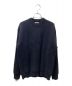 AURALEE（オーラリー）の古着「SUPER FINE WOOL RIB KNIT BIG P/O ニット」｜ブラック