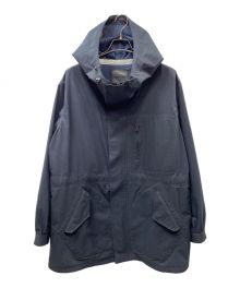 ISAMU KATAYAMA BACKLASH（イサムカタヤマ・バックラッシュ）の古着「Dot Water Proof Oversize Coat」｜ネイビー