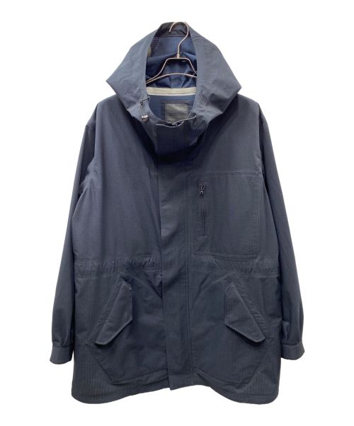 ISAMU KATAYAMA BACKLASH（イサムカタヤマ・バックラッシュ）ISAMU KATAYAMA BACKLASH (イサムカタヤマ・バックラッシュ) Dot Water Proof Oversize Coat ネイビー サイズ:FREEの古着・服飾アイテム