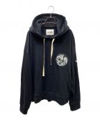 JIL SANDERジルサンダー）の古着「Cotton Pisces Hoodie」｜ブラック