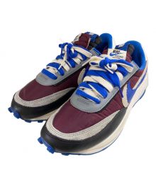 NIKE×sacai×UNDERCOVER（ナイキ×サカイ×アンダーカバー）の古着「LD Waffle "Night Maroon ローカットスニーカー」｜ワインレッド×ブルー