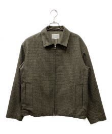 STILL BY HAND（スティルバイハンド）の古着「LIMITED BASKET WEAVE DRIVING JACKET」｜ブラウン