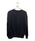 AURALEE (オーラリー) ELASTIC HIGH GAUGE SWEAT P/O ロングスリーブカットソー ブラック サイズ:5：9000円