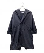 Graphpaperグラフペーパー）の古着「Garment Dyed Shop Coat」｜ブラック