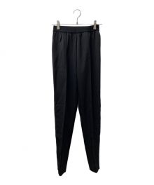 Maison Margiela（メゾンマルジェラ）の古着「Viscose Satin Pants サテンパンツ」｜ブラック