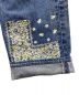 中古・古着 NOMA t.d. (ノーマティーディー) Bandana Embroidery Denim Pants ブルー サイズ:L：9000円