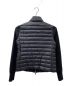 MONCLER (モンクレール) CARDIGAN TRICOT ダウンカーディガン ブラック サイズ:XS：50000円