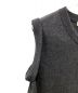 中古・古着 THE RERACS (ザ リラクス) V NECK PULLOVER KNIT VEST ニットベスト グレー サイズ:FREE：12000円