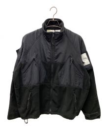 N.HOOLYWOOD（エヌ ハリウッド）の古着「COLD WEATHER FLEECE JACKET フリースジャケット」｜ブラック