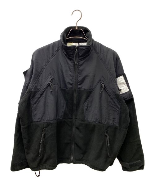 N.HOOLYWOOD（エヌ ハリウッド）N.HOOLYWOOD (エヌ ハリウッド) COLD WEATHER FLEECE JACKET フリースジャケット ブラック サイズ:38の古着・服飾アイテム