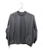 FreshServiceフレッシュサービス）の古着「SOLOTEX TAFFETA CREW NECK PULLOVER ロングスリーブカットソー」｜ブラック