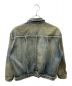 NEXUSVII (ネクサスセブン) DAMAGED ASMMTR DENIM JACKET デニムジャケット ブルー サイズ:44：27000円