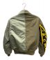 NEXUSVII (ネクサスセブン) JUMBLED FLIGHT JACKET フライトジャケット オリーブ サイズ:44：32000円