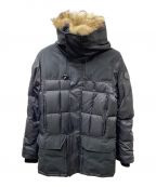 CANADA GOOSEカナダグース）の古着「Black Label Callaghan Parka ダウンジャケット」｜ブラック