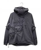 NIKE×OFFWHITEナイキ×オフホワイト）の古着「AS M NRG MC ANORAK BLACK 23HO-S 別注アノラックパーカー」｜ブラック