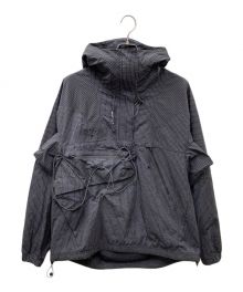 NIKE×OFFWHITE（ナイキ×オフホワイト）の古着「AS M NRG MC ANORAK BLACK 23HO-S 別注アノラックパーカー」｜ブラック