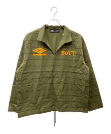 BoTT×UMBRO（ボット×アンブロ）の古着「Pullover Shirt プルオーバーシャツ」｜ブラウン