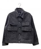 myneマイン）の古着「23SS Wave Denim Jacket/G10JK012-0」｜グレー