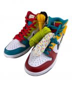 NIKE×FROSKATEナイキ×フロスケート）の古着「SB DUNK HIGH PRO QS All Love」｜マルチカラー