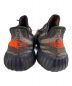 中古・古着 adidas (アディダス) YEEZY BOOST 350 V2 CARBON BELUGA グレー×オレンジ サイズ:27cm：18000円