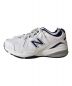 NEW BALANCE (ニューバランス) 608 ローカットスニーカー ホワイト×ネイビー サイズ:28.5：9000円