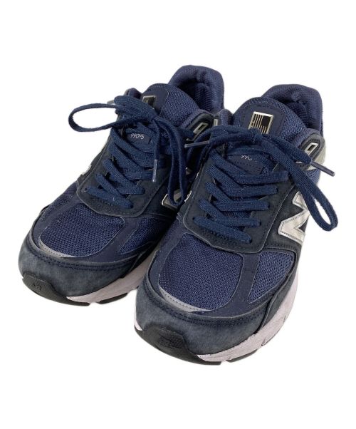 NEW BALANCE（ニューバランス）NEW BALANCE (ニューバランス) JUNYA WATANABE COMME des GARCONS (ジュンヤワタナベ コムデギャルソン) M990JN5 ローカットスニーカー ネイビー サイズ:27cmの古着・服飾アイテム