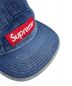 中古・古着 SUPREME (シュプリーム) 18FW Washed Denim Twill Cap インディゴ：8000円