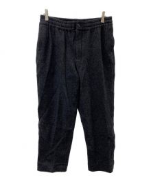 nonnotte（ノノット）の古着「23AW ELASTIC BAGGY TROUSERS」｜ブラック