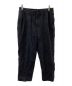 nonnotte（ノノット）の古着「23AW ELASTIC BAGGY TROUSERS」｜ブラック