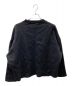 NONNOTTE (ノノット) box pullover-super120's heavyinlay melton ブラック サイズ:5：18000円