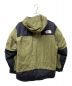 THE NORTH FACE (ザ ノース フェイス) マウンテンダウンジャケット ND91737 グリーン×ブラック サイズ:SIZE M：20000円