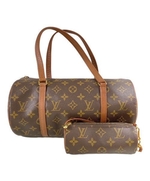 LOUIS VUITTON（ルイ ヴィトン）LOUIS VUITTON (ルイ ヴィトン) パピヨン30 ハンドバッグ ブラウンの古着・服飾アイテム